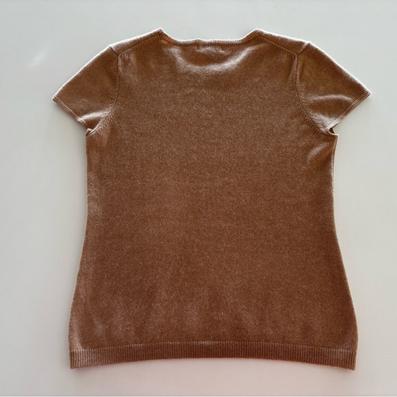 Women’s Neiman Marcus Cashmere Cap Sleeve Size Medium - Picture 10 of 14